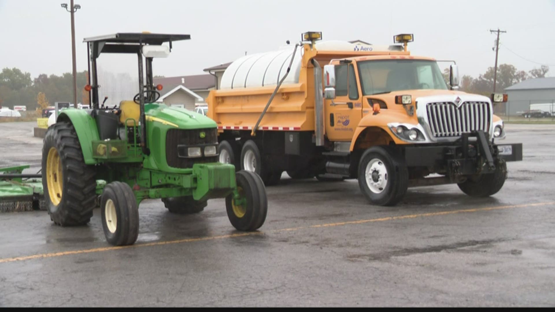 "We’ve got our salt supply in and we’ve got our trucks outfitted so when our crews have to come back in, we’re ready to go," says Erik Maninga, a MoDOT engineer.