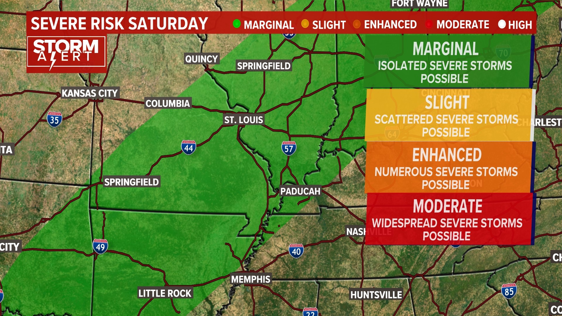 St. Louis weather: Storms, severe weather possible Thursday | ksdk.com