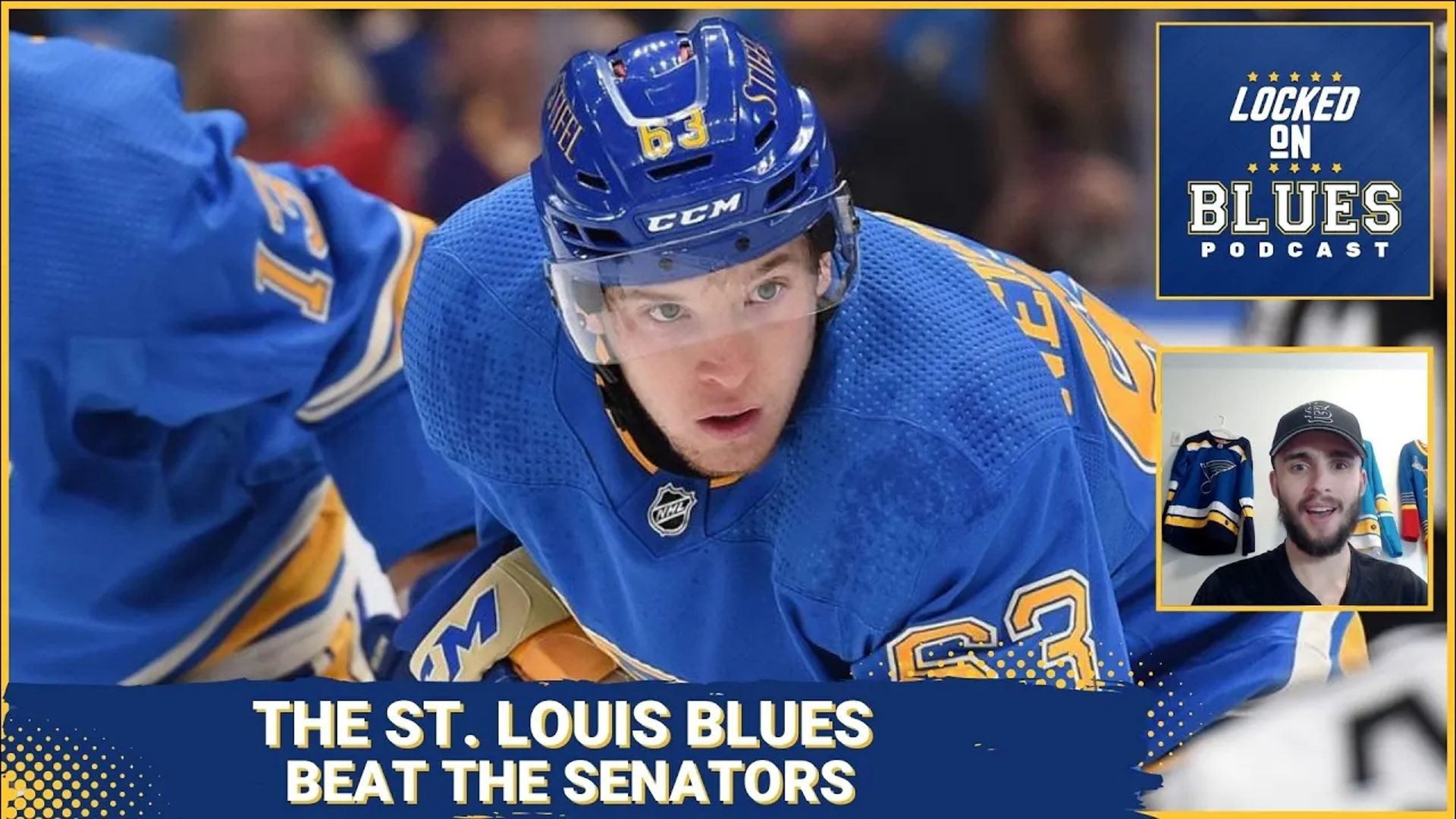 Josh Hyman covers the Blues' loss vs the Lightning and win vs the Senators. He talks about the recent play of Jake Neighbours and gives a few injury updates.