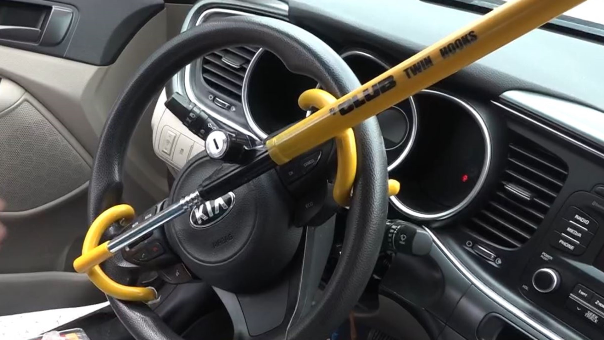 The City of St. Louis is selling steering wheel locks to help protect people from thieves.