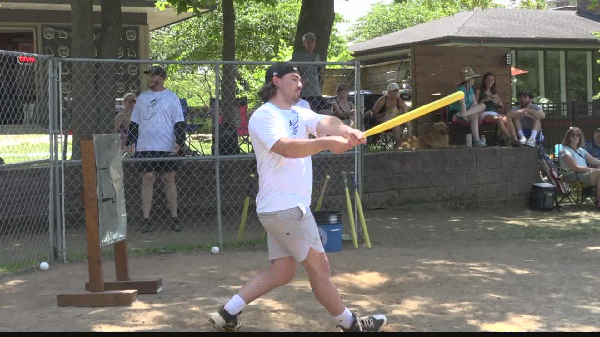 For two decades the Skibbe Wiffleball League in Manchester has been bringing friends together for a weekend unlike any other in the country.