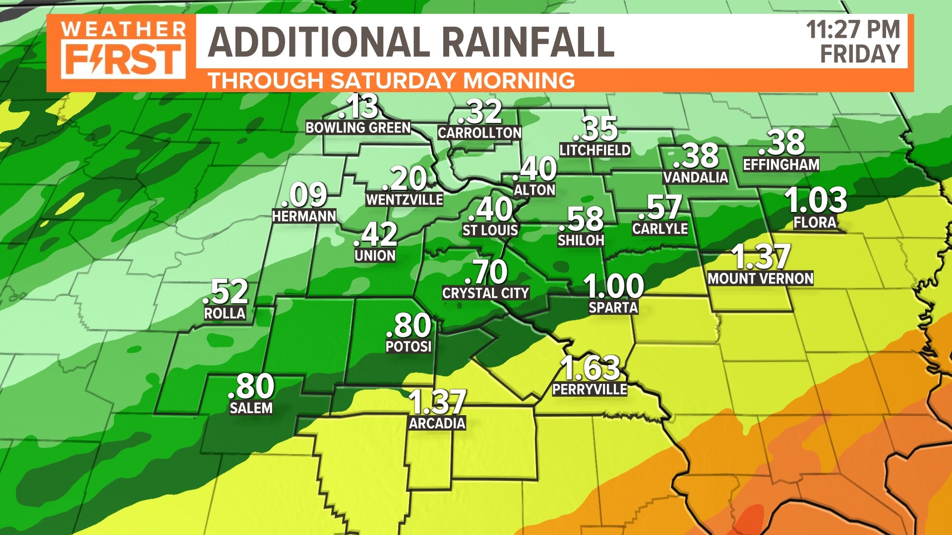 St. Louis weather forecast Heavy rain, flooding this week