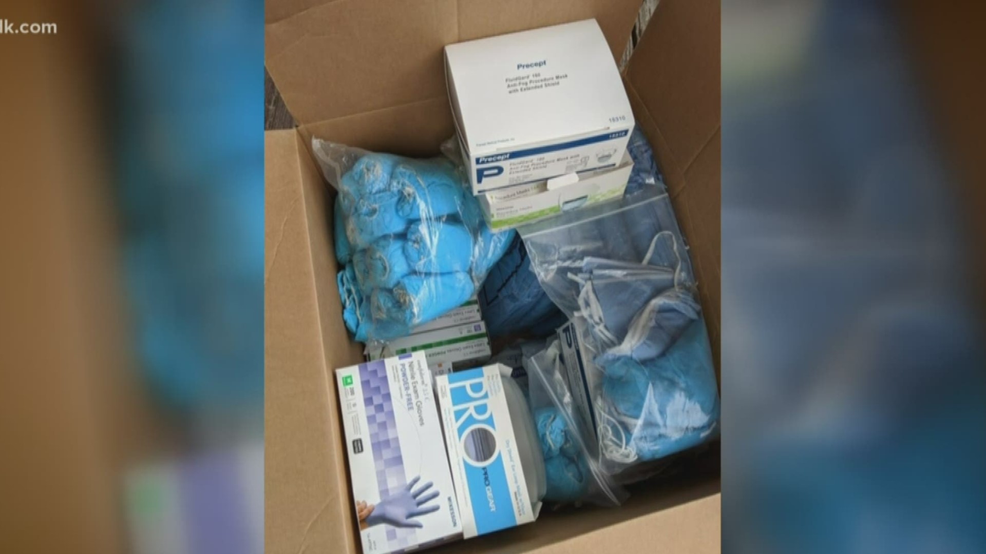 Medical professionals are worried they may not have enough PPE, so people are trying to find and donate it to them.