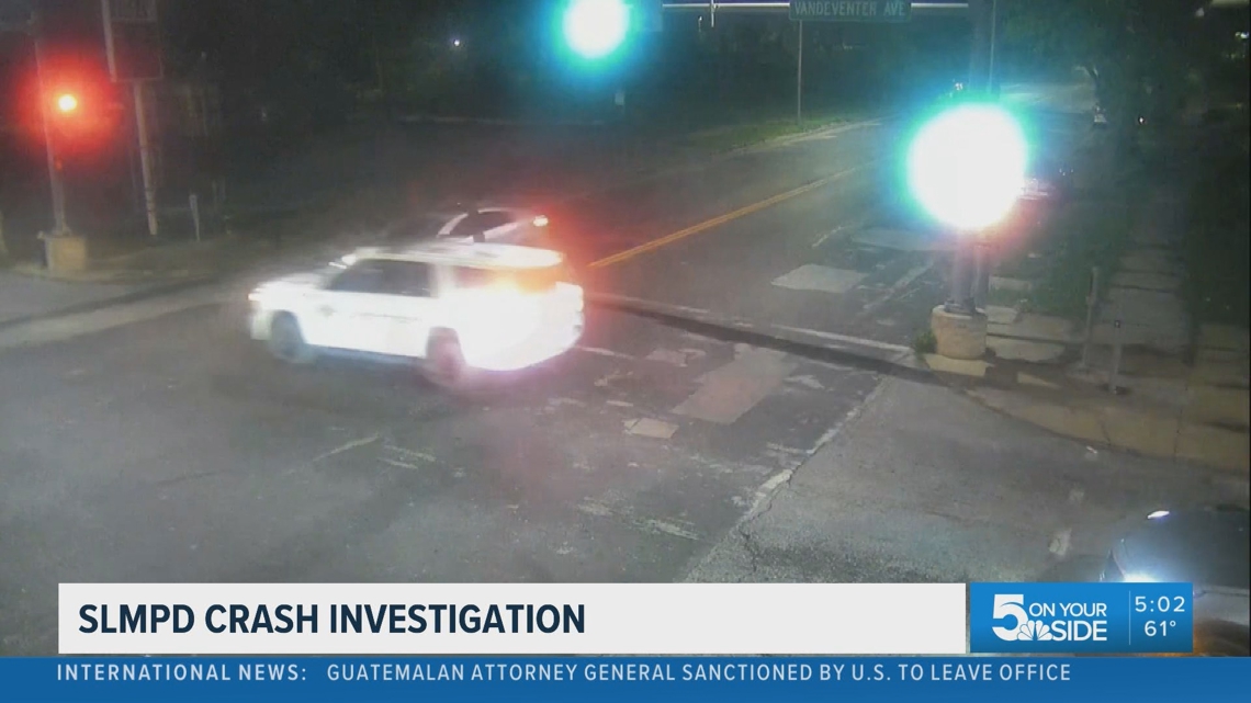St. Louis police car ran a red light, hit a civilian. No lights. No siren. Now Jefferson City wants the city to pay for it.