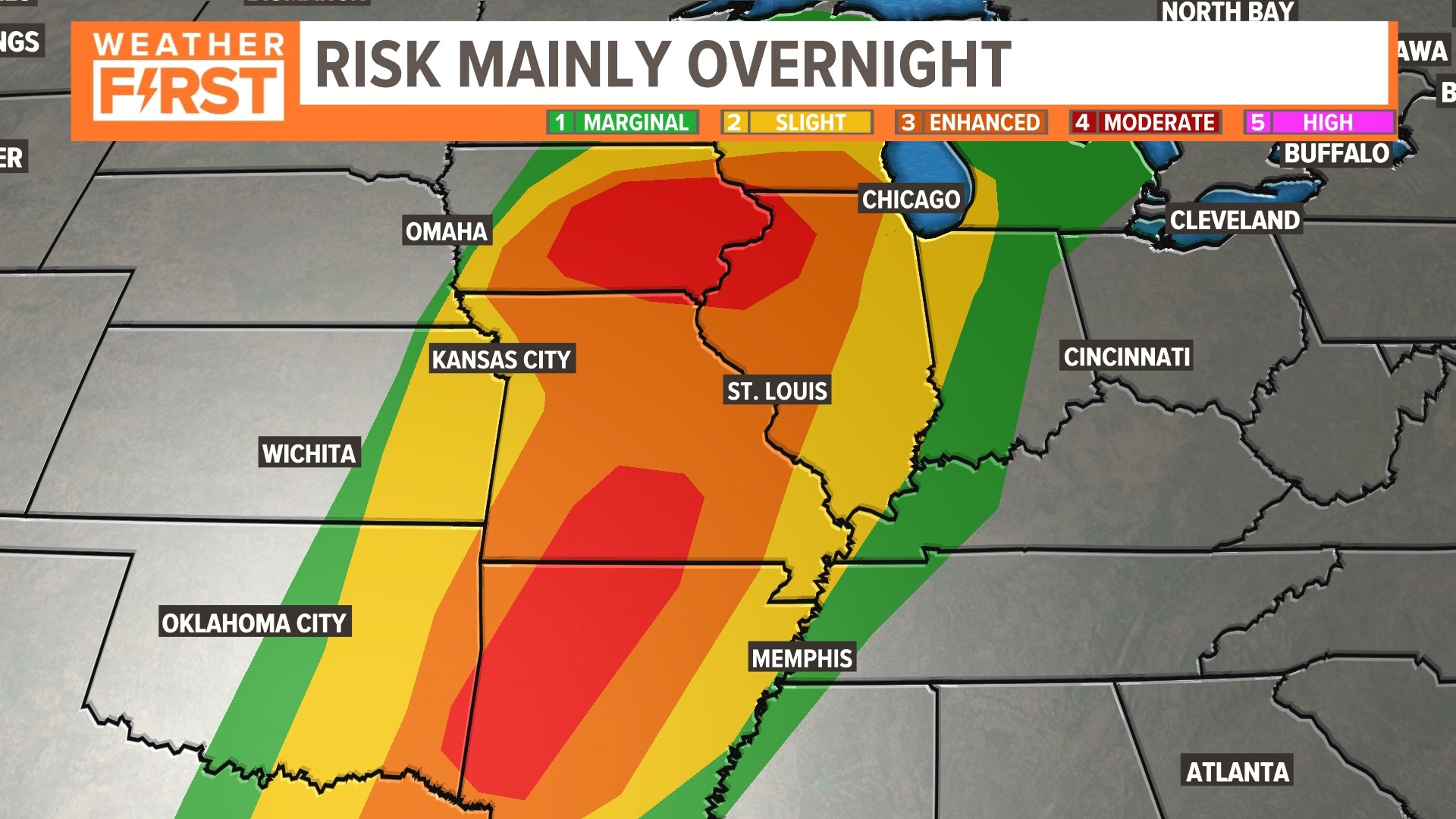 St. Louis weather: Severe storm risk Wednesday morning | ksdk.com