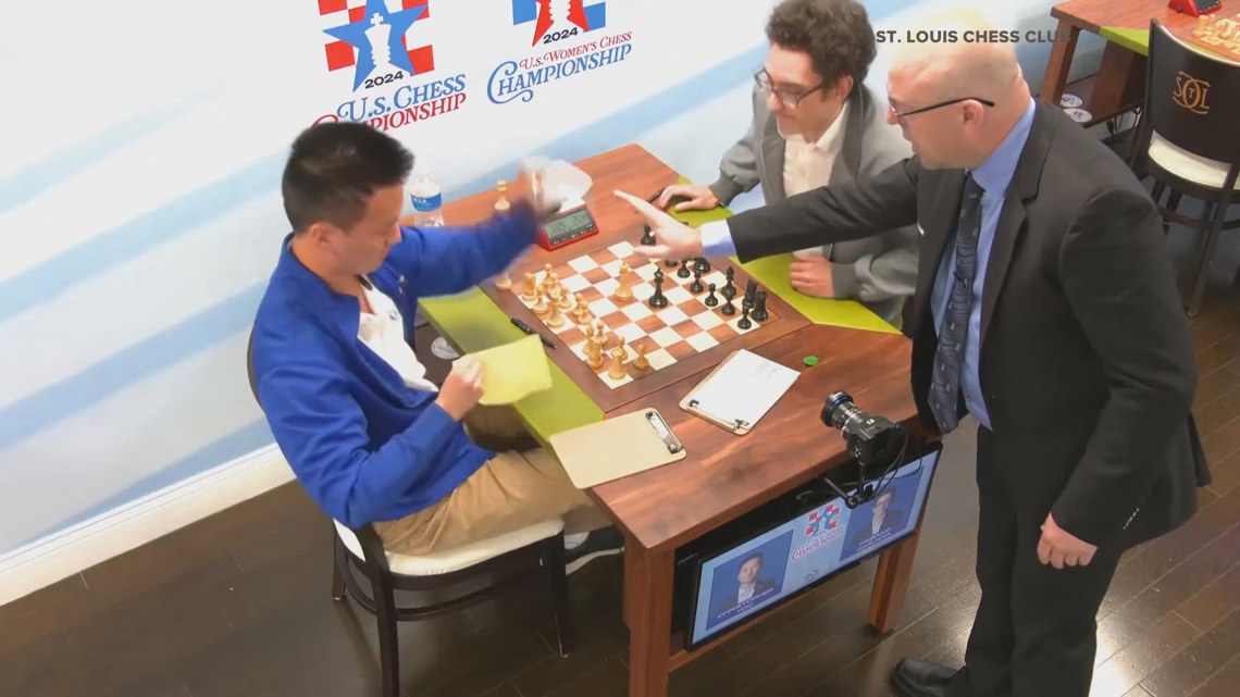 Chess Grandmaster expelled from US Championship following violent outburst after loss