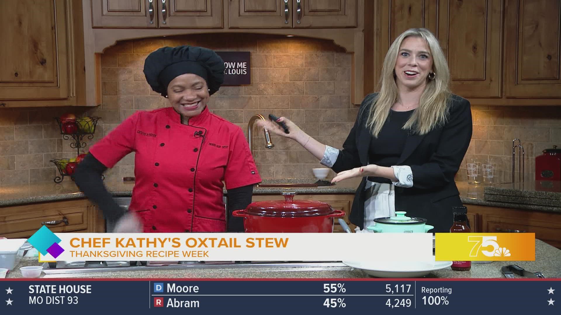 Chef Cathy Jenkins of Cathy's Kitchen taught an Oxtail Stew recipe that just about anyone could master!