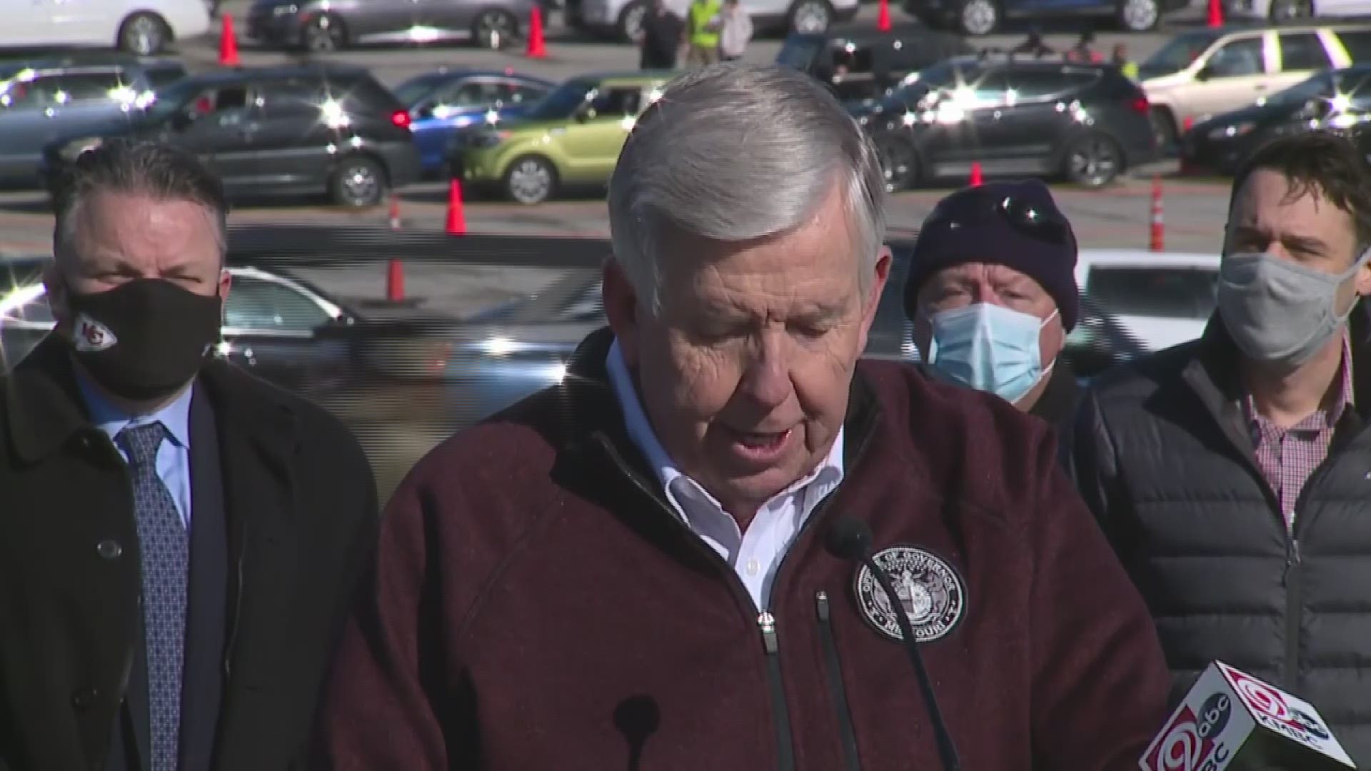 Missouri Gov. Mike Parson said 6,000-8,000 doses will be administered during the two-day event