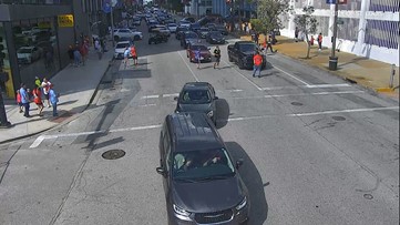 New video shows moments leading up to hit-and-run near Busch Stadium in downtown St. Louis