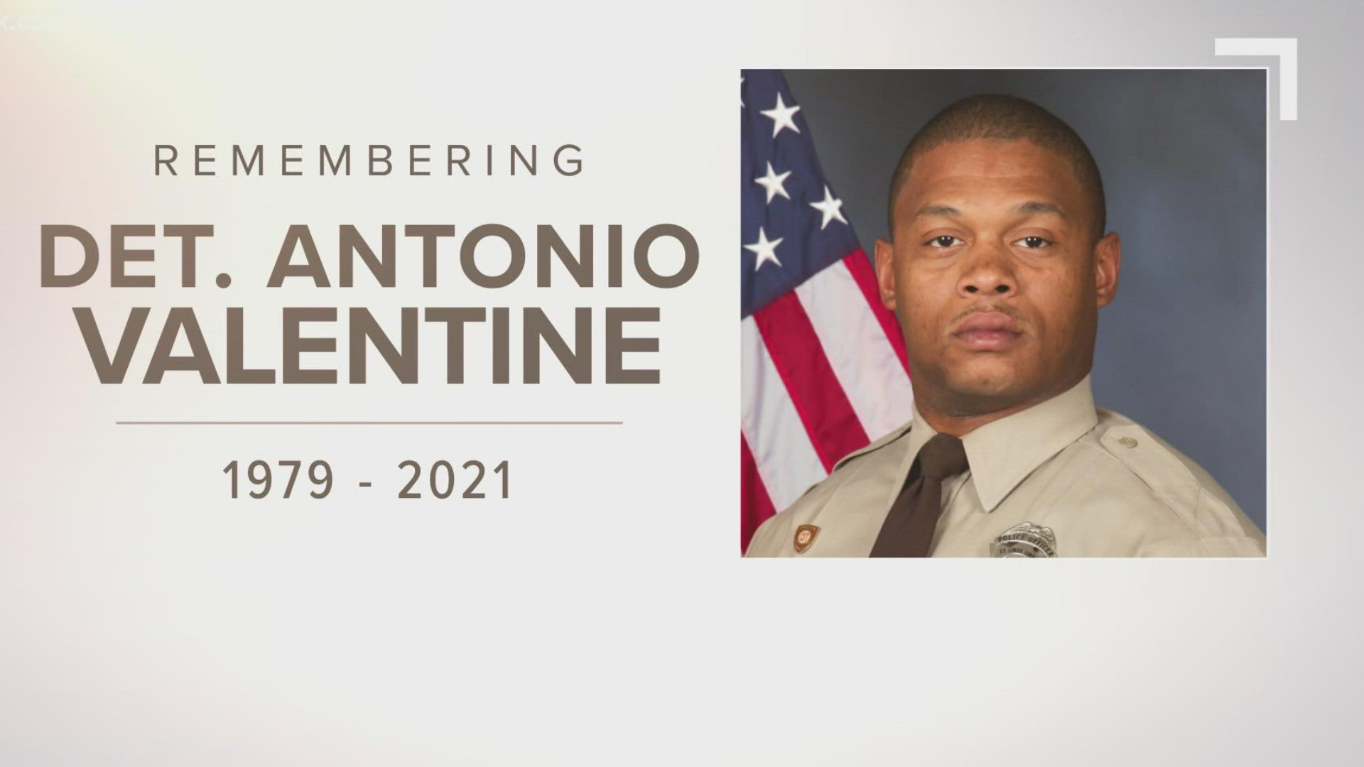 The St. Louis community will pay their respects to a fallen officer and veteran on Thursday. Detective Antonio Valentine was killed in a crash last week.