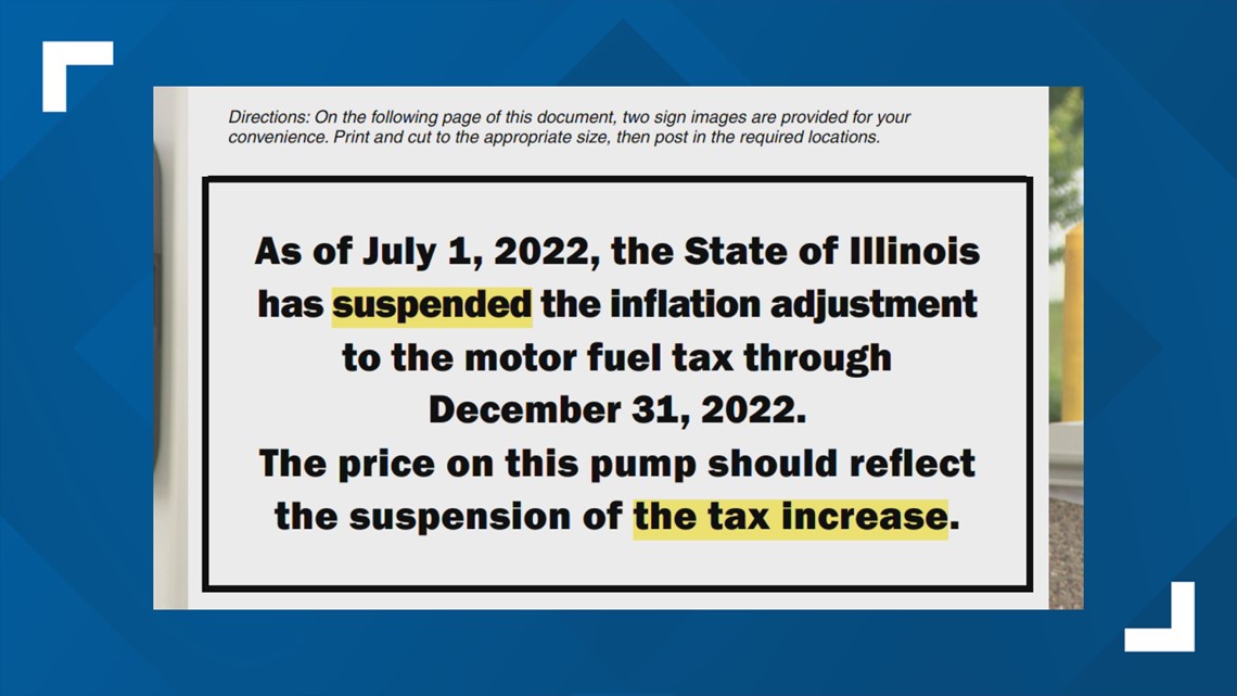 Illinois gas stations sue state over ‘stupid’ pump sign mandate associated with gas tax delay