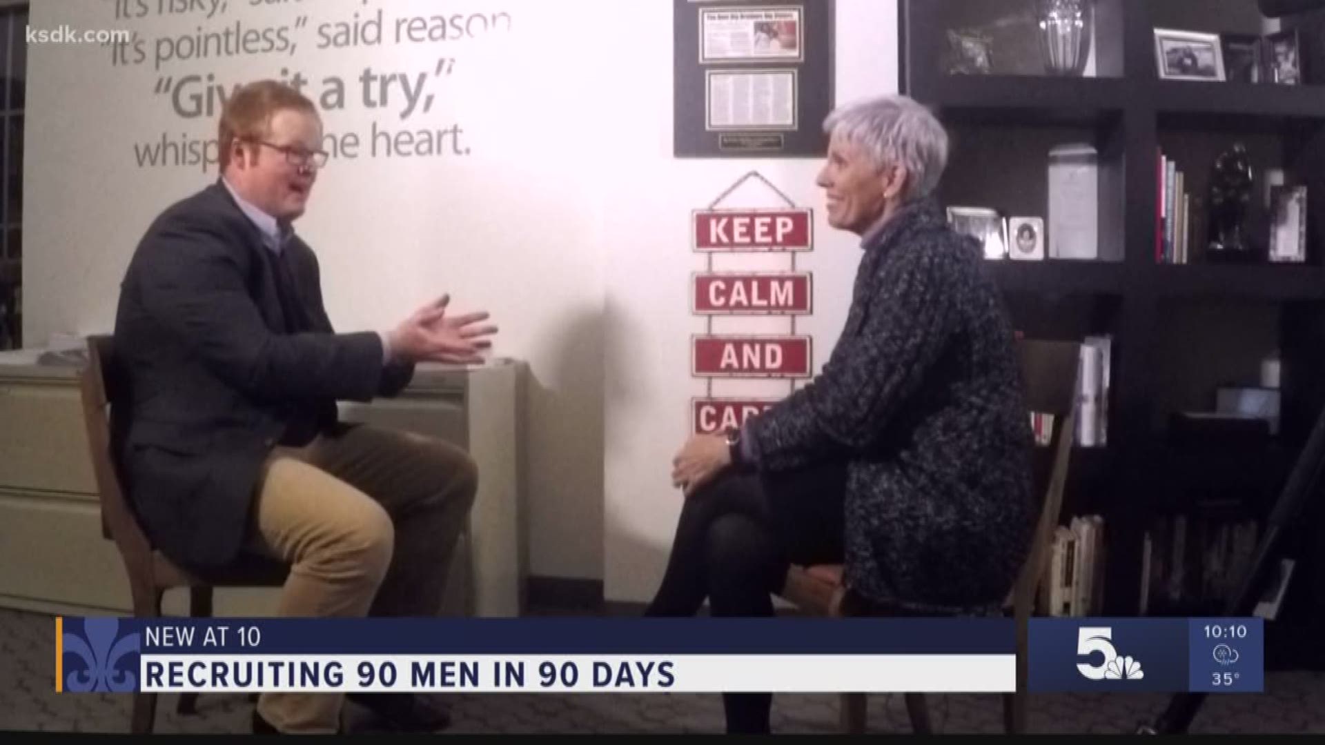 Recruiting 90 men in 90 days for Big Brothers Big Sisters