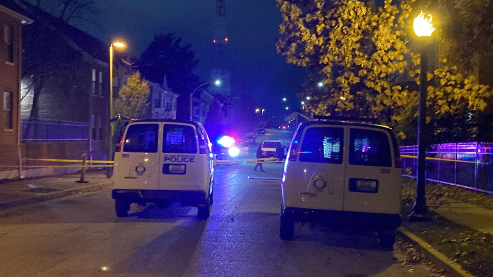 The shooting happened at about 10 p.m. Sunday in the city's Columbus Square neighborhood.