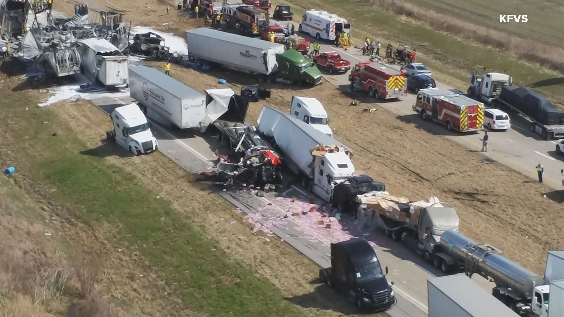 6th Person Dies From Pileups On I 57 In Southeast Missouri
