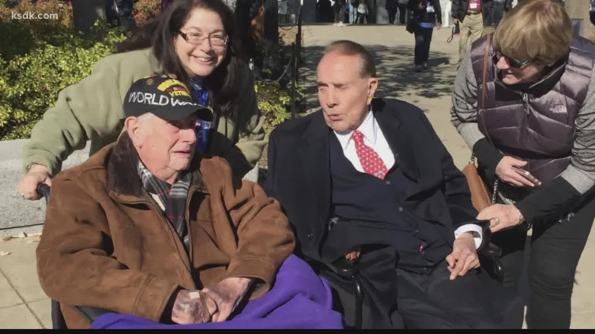 “It was very warm, and friendly, and welcoming,” said Katz. “Bob Dole was just sitting there shaking hands."