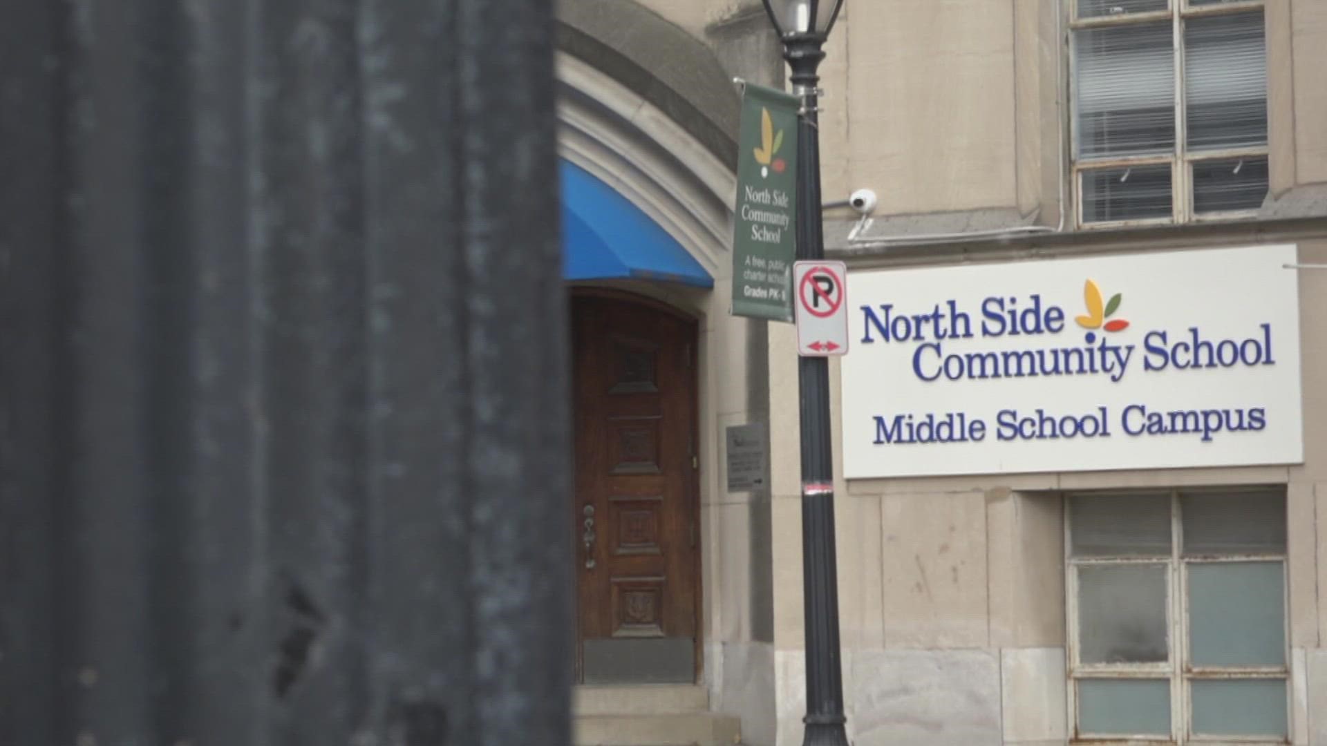 The incident occurred at the North Side Community School Thursday. Six students got sick, three went to the hospital.
