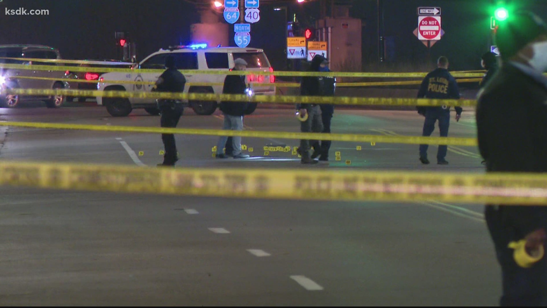 Police said the shooting happened near the intersection of Washington Avenue and 6th Street at around 9:25.