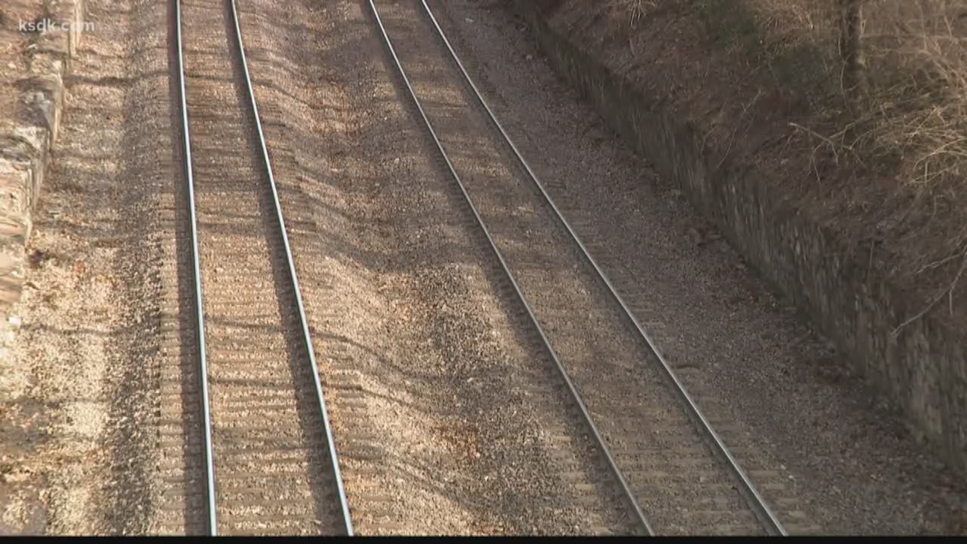 Two people are dead after trying to cross separate train tracks in St. Louis County on the same day.