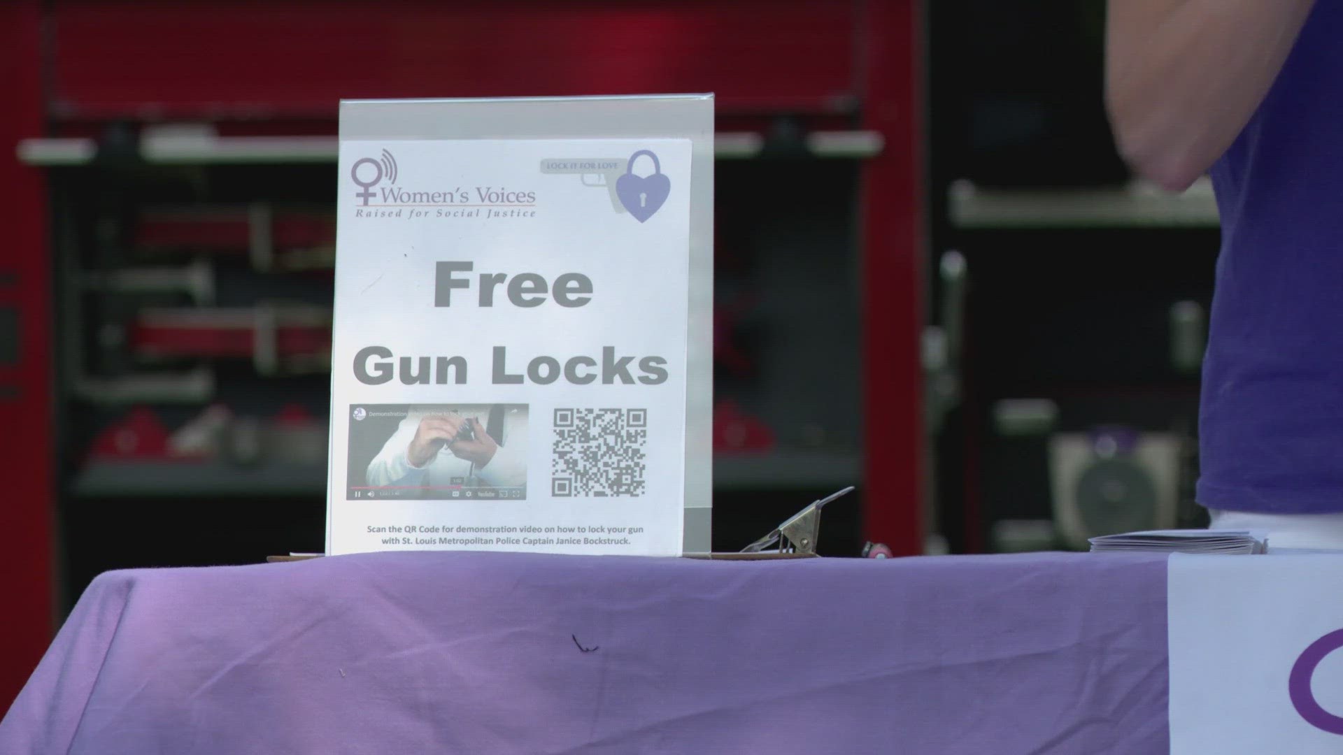 St. Louis Office of Violence Prevention's mission is to spread messages about secure firearm storage and violence intervention programs.