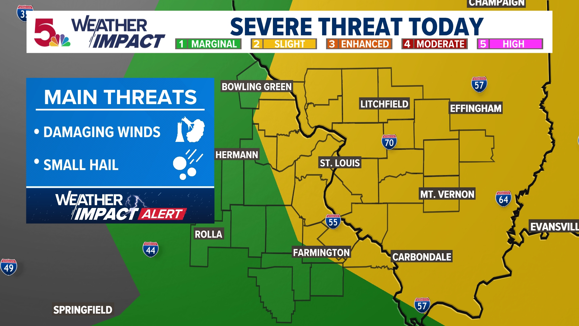 St. Louis forecast: Storm chances continue Wednesday | ksdk.com