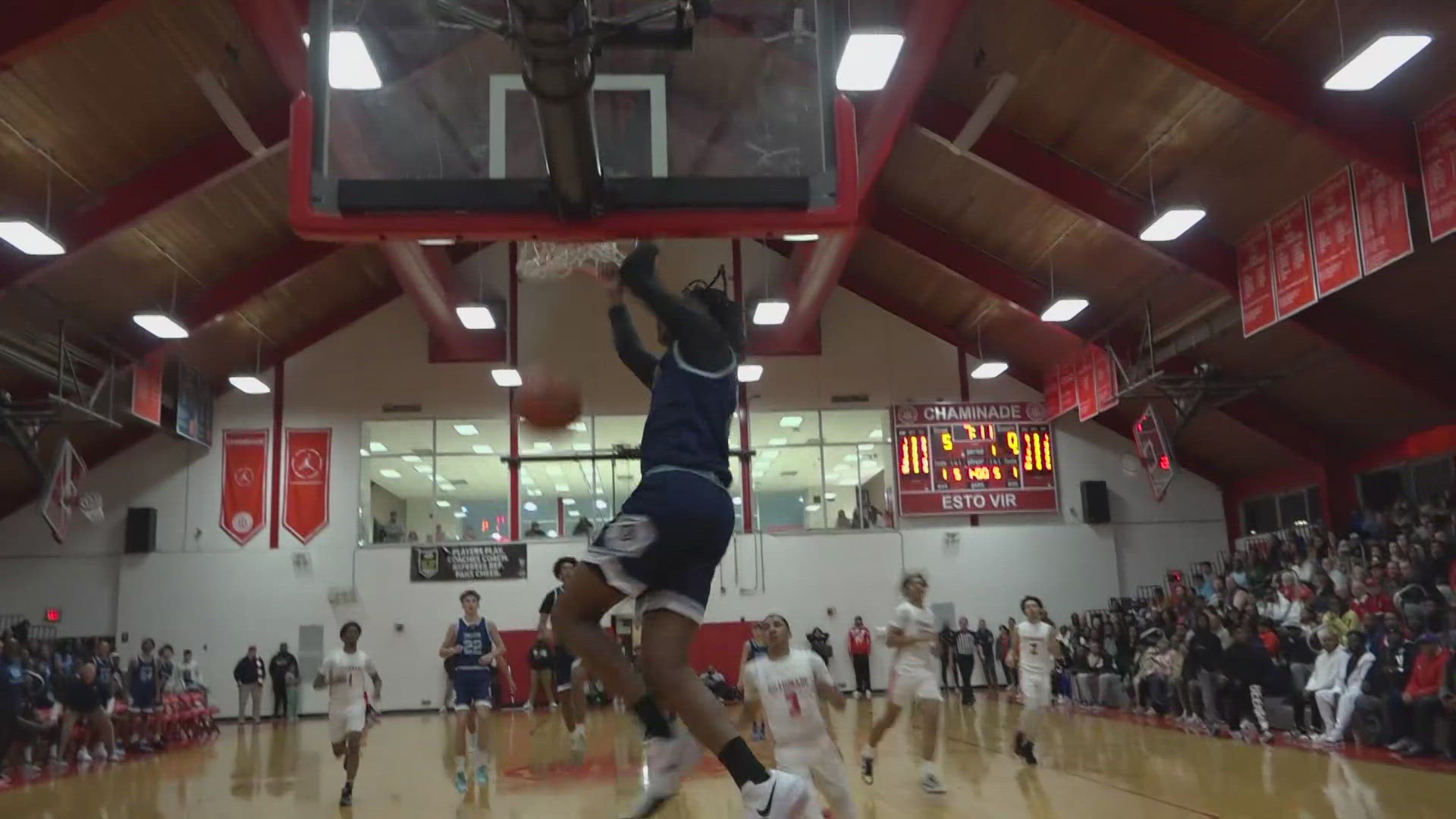 5 On Your Sideline returns with another week of high school sports. Here are the best basketball highlights from North Cobb Christian vs. Chaminade.