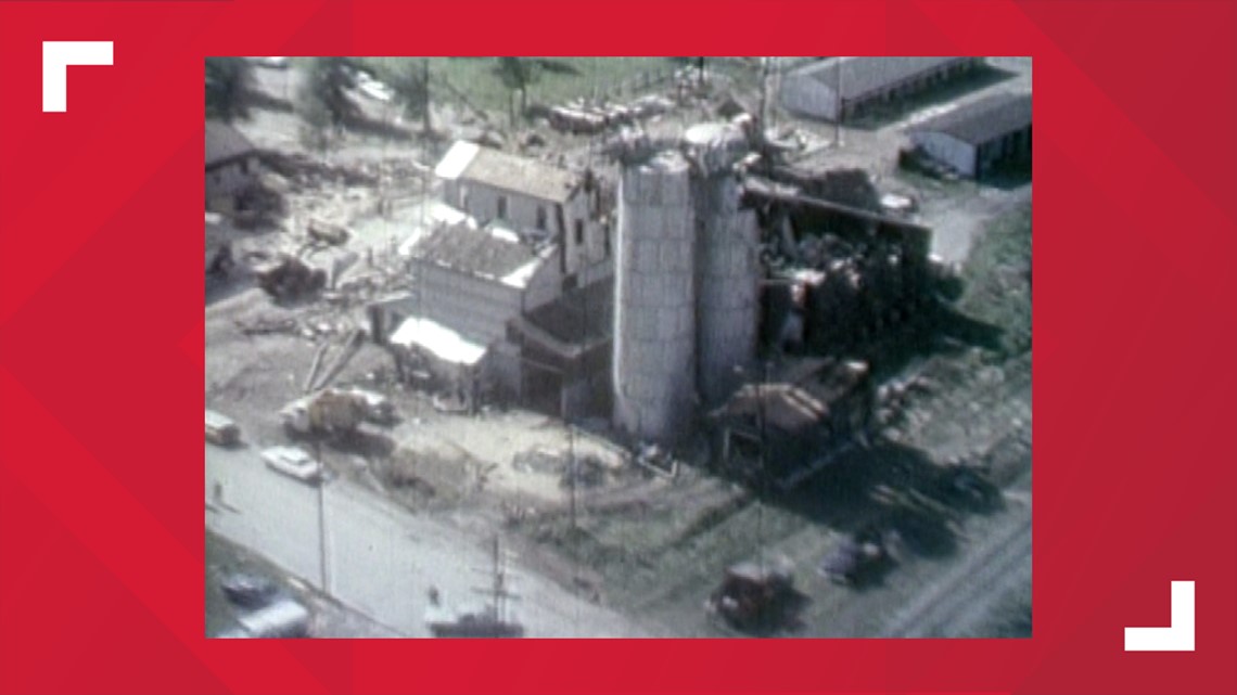 Vintage KSDK 4 killed in 1968 when tornado hit Freeburg, IL