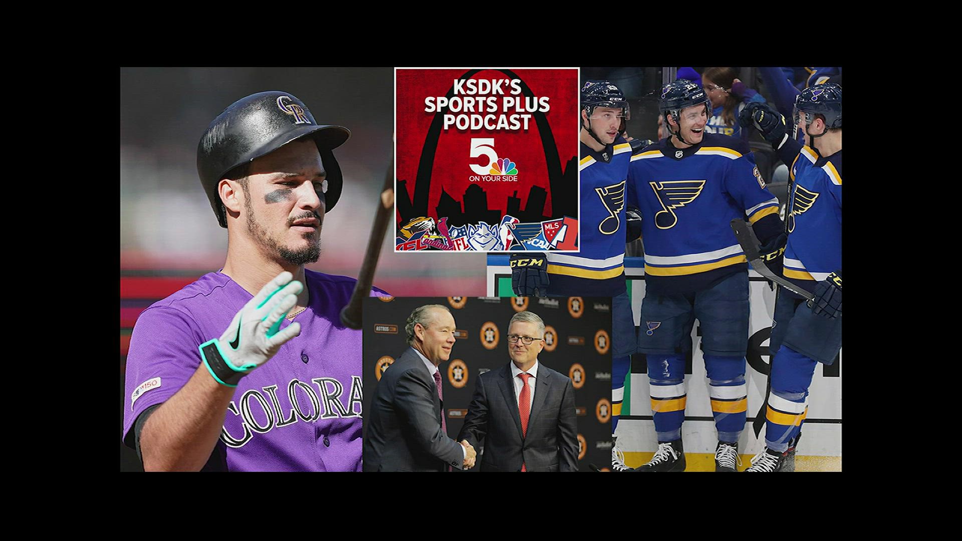 In this episode of the Sports Plus Podcast, Ahmad Hicks and Andy Mohler join Corey Miller to decipher the Nolan Arenado/Cardinals rumors, try to find a flaw with the