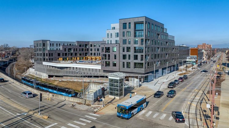 $90M mixed-use development opens near Forest Park
