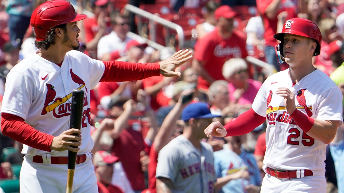 Cardinals end losing streak, benches clear against Mets