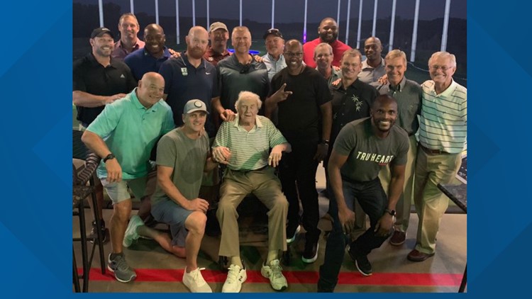 Celebrating the 20-year reunion of the Rams 1999 Super Bowl team