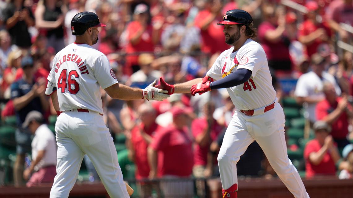 Cardinals beat Rockies 5-1 on Sunday for a 4-game split | ksdk.com