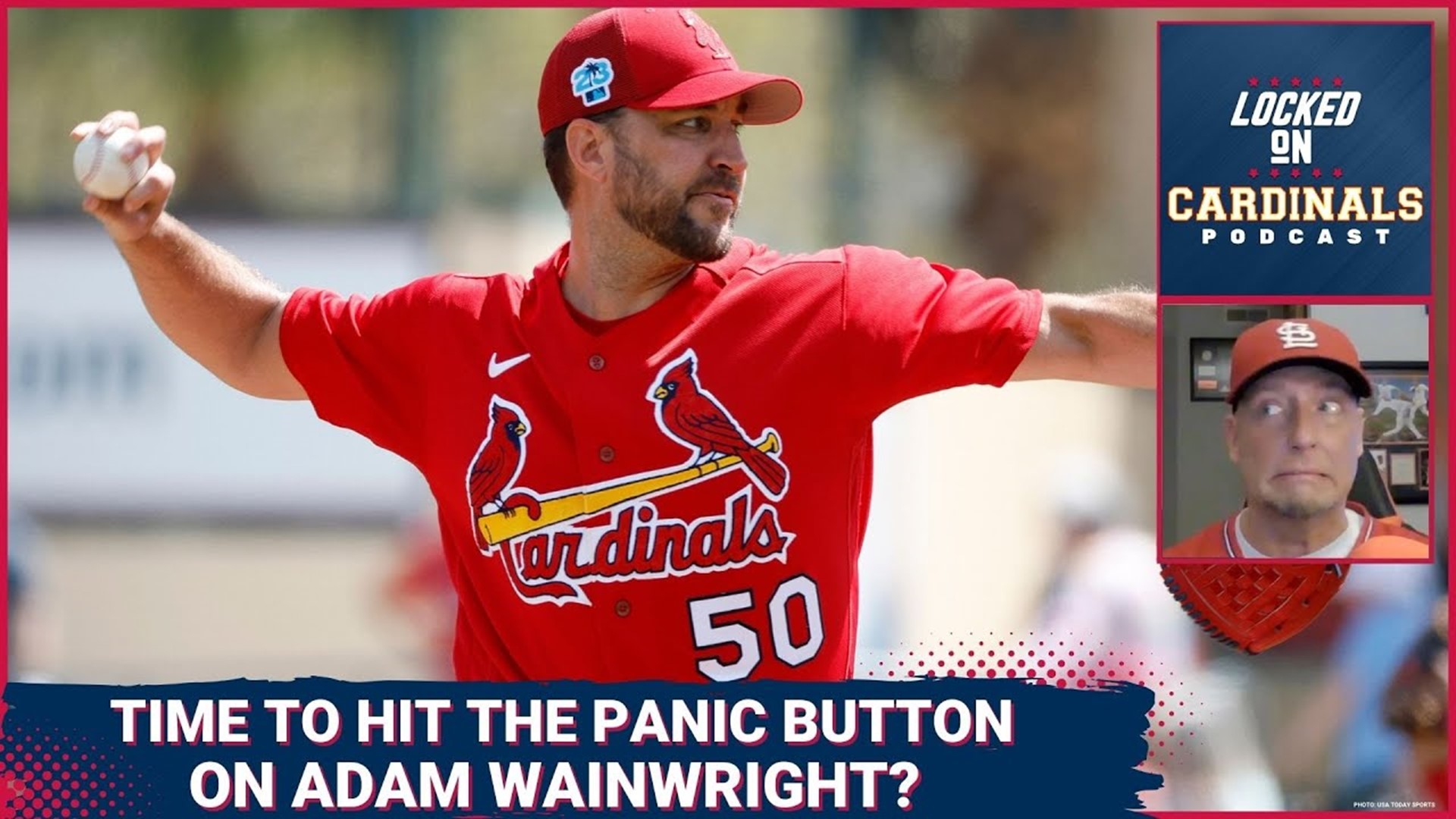 St. Louis Cardinal's starter Adam Wainwright has been on a disturbing downward trajectory since last September. How concerned should we be?