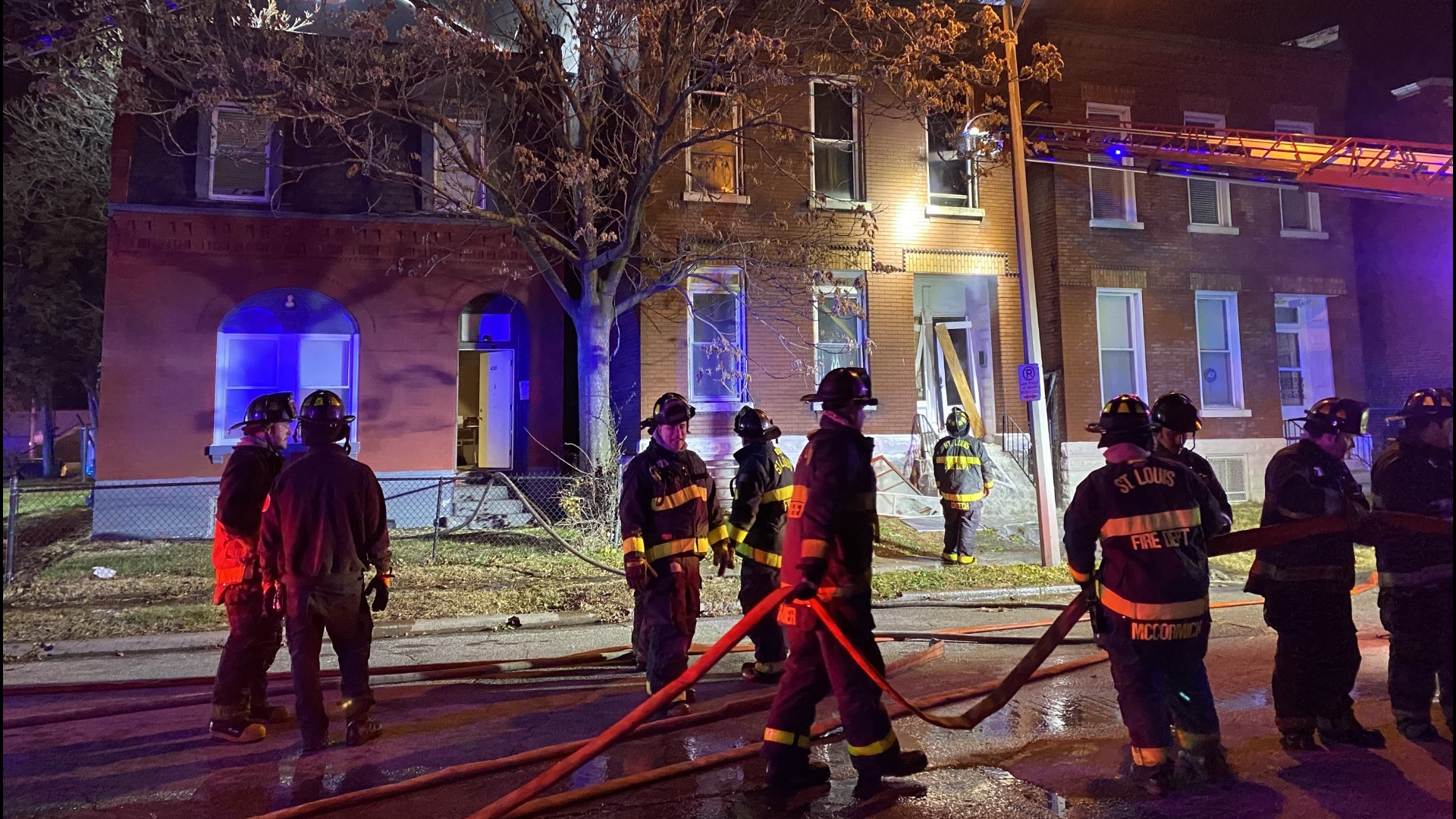 Fire crews are investigating a fire inside a vacant home early Monday morning. It happened overnight.