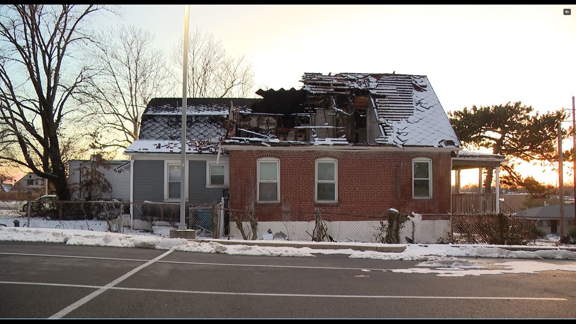 Fire destroys north St. Louis County family's home