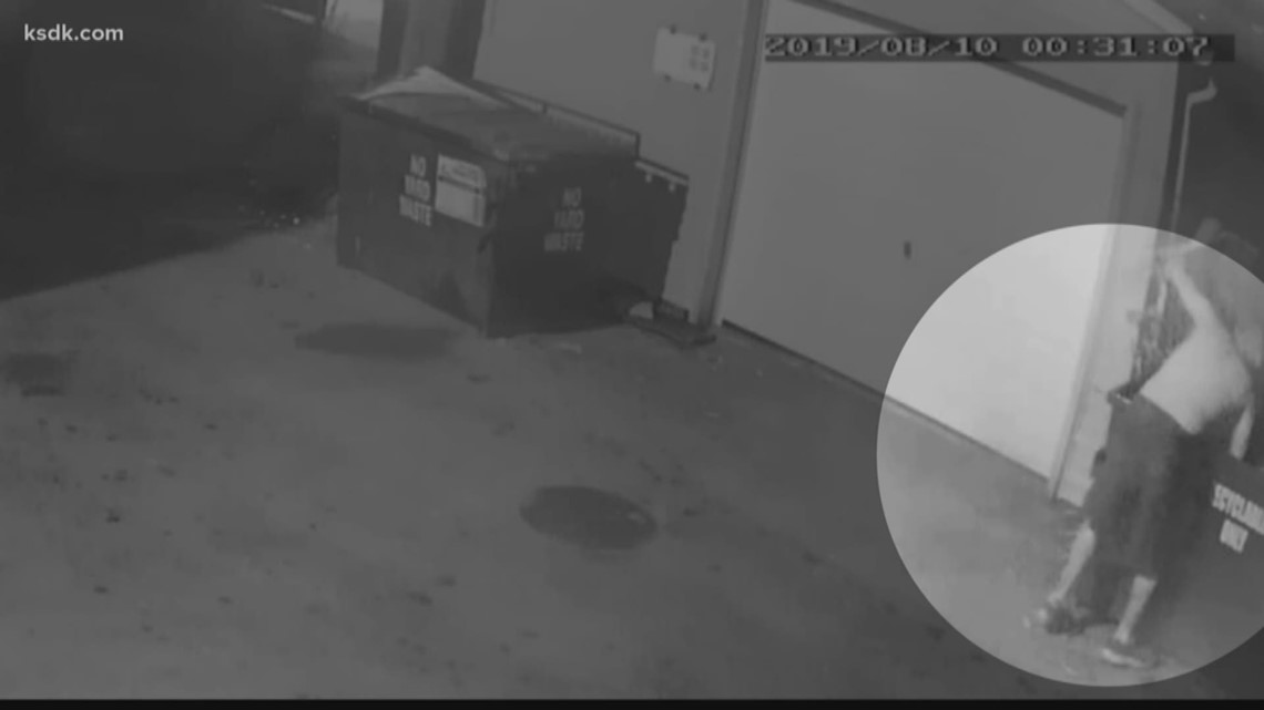 Caught On Tape: Man Sets Several Dumpsters On Fire In Bevo Mill ...