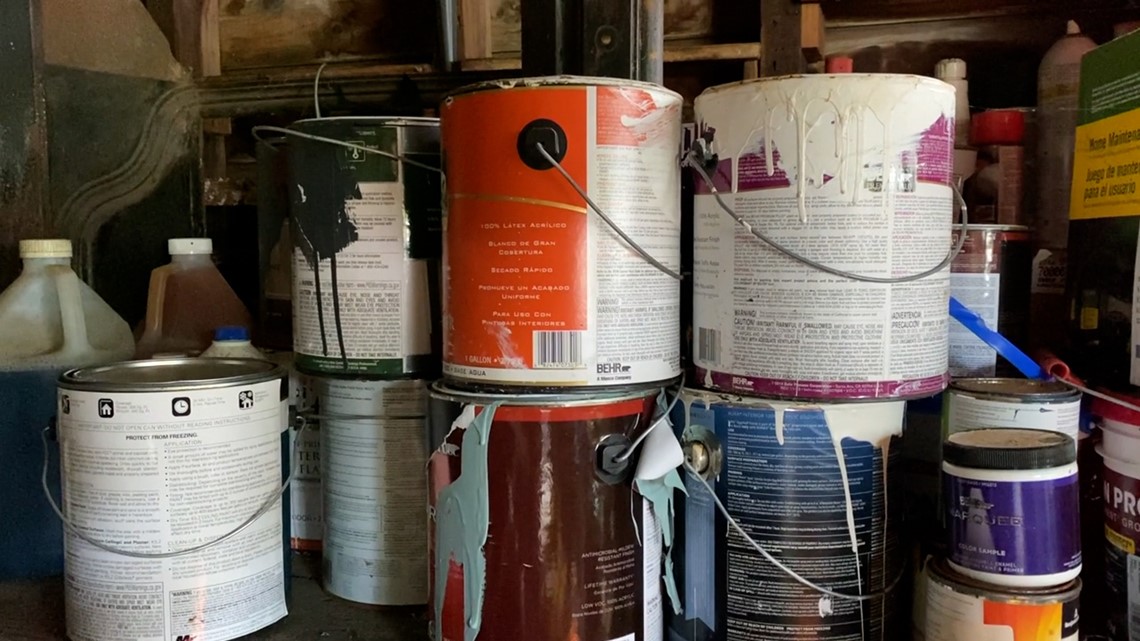 How to store leftover paint