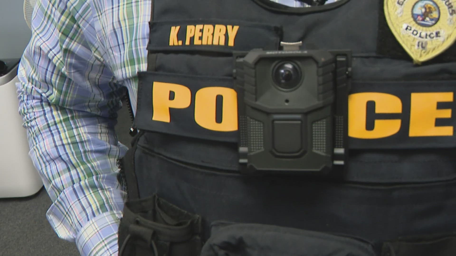 Each officer will be assigned their own, unique camera to wear. There are plenty of extra body cams on hand as new officers join the force.