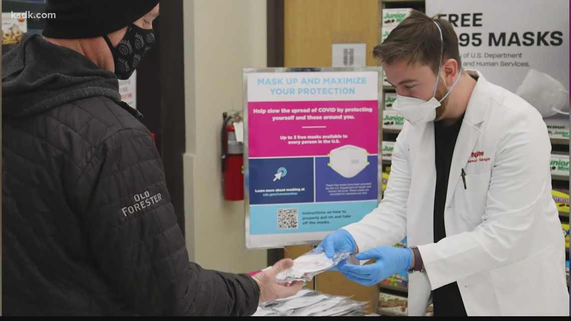 Where to get free N95 masks in St. Louis area
