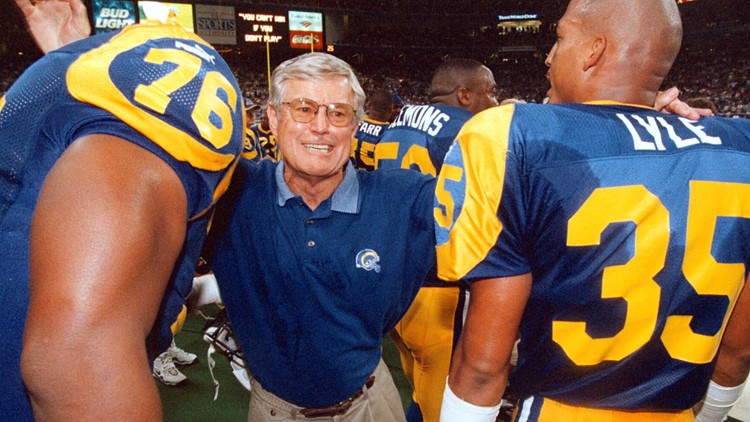 'I'm extremely grateful': Former St. Louis Rams coach Dick Vermeil is on the doorstep of Canton