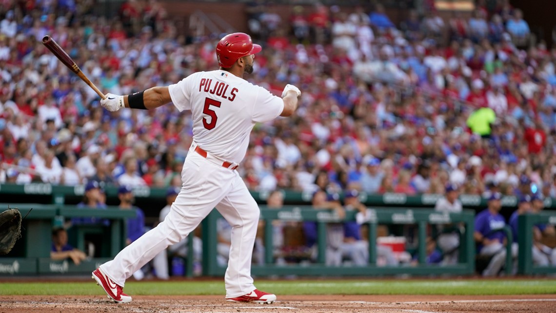 Pujols homers early, Cardinals hang on for 7-6 win over Dodgers