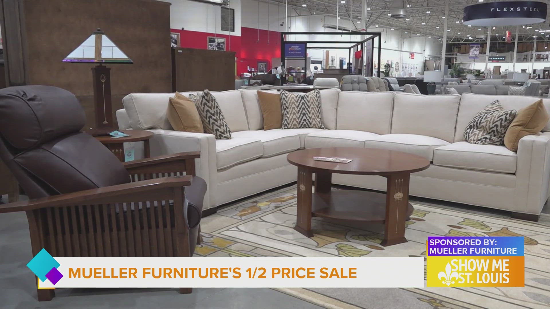 Shop and save big now through October 15 at Mueller Furniture's largest sale of the year!