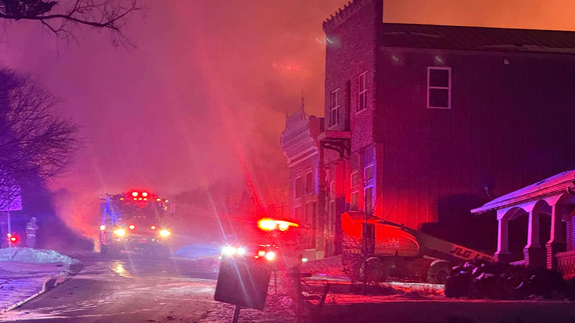 Fire destroys new winery, restaurant in Gasconade County | ksdk.com