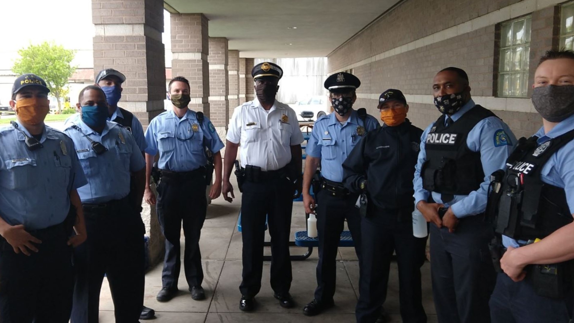 Mother-in-law Of Officer Makes Masks For St. Louis Cops 