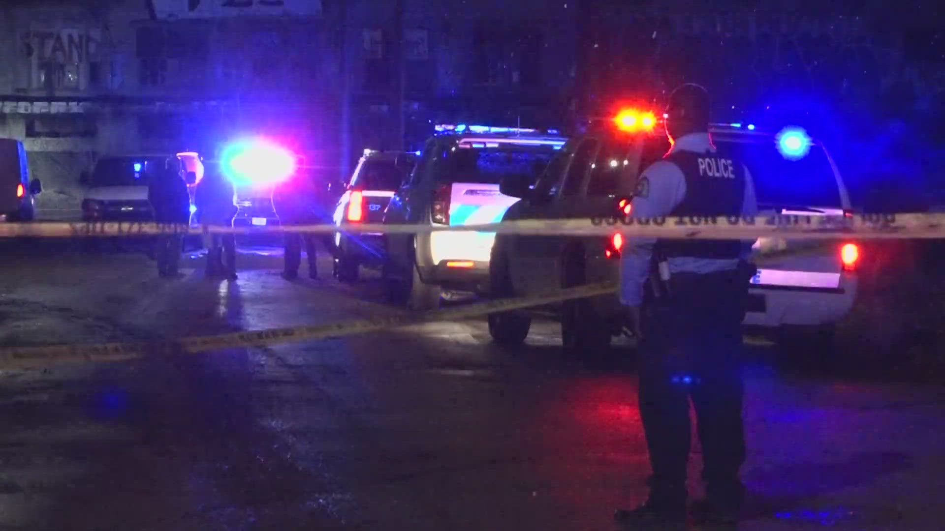 Officers found the victim with a gunshot wound to his head at about 11:30 p.m. Thursday near a warehouse on North 1st Street. He was pronounced dead at the scene.