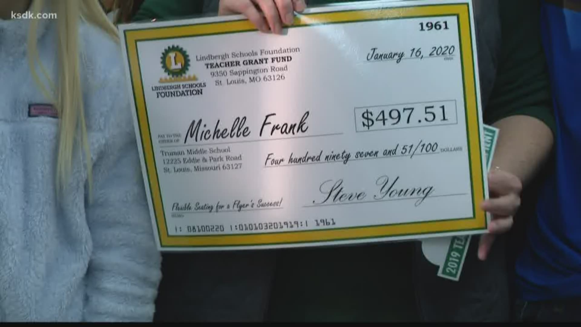 More than 60 teachers received $30,000 in grants for special initiatives in their classrooms.