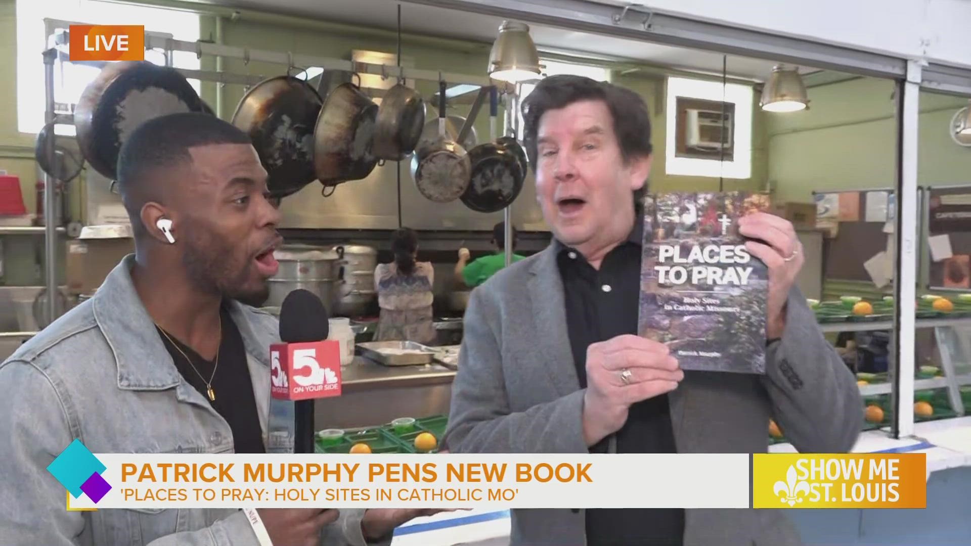 Patrick Murphy releases new book "Places to Pray" | ksdk.com