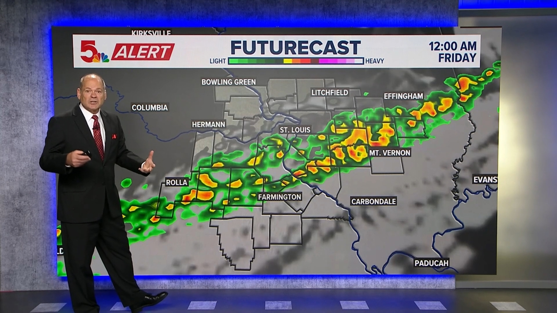 LIVE RADAR | Showers and thunderstorms move away from St. Louis. | ksdk.com