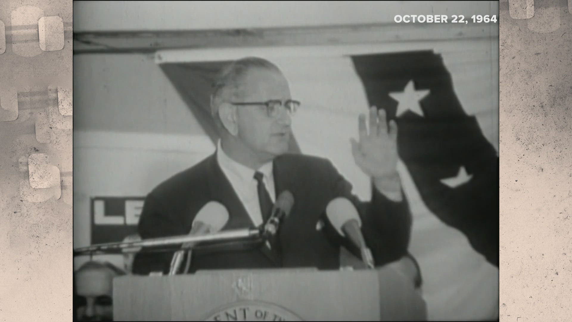 Vintage KSDK takes us back to the presidential election of 1964. A number of high-profile political figures visited the Bi-State during the month of October.