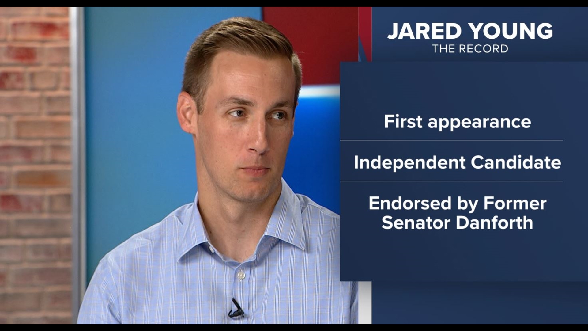 Endorsed by former Senator Jack Danforth, 'Better Party' candidate Jared Young discusses his vision for Missouri on 'The Record.'