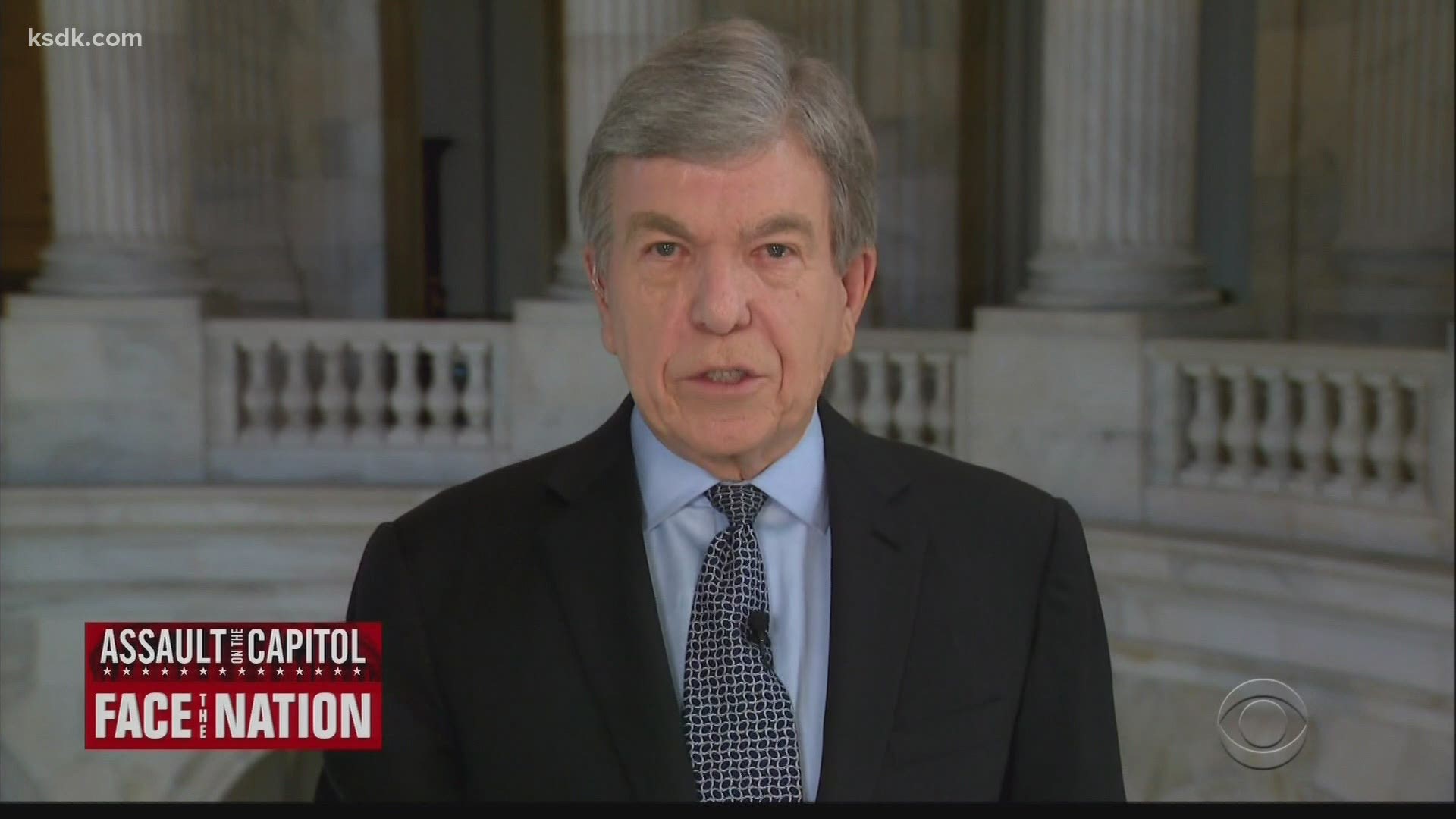 "My personal view is that the president touched the hot stove on Wednesday and is unlikely to touch it again," Blunt said in an interview on Face the Nation